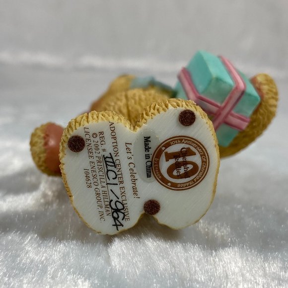 Cherished Teddies Let's Celebrate! Birthday Adoption Center Exclusive #104628 - Picture 6 of 6